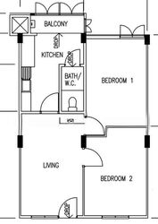 Blk 6 Bukit Ho Swee View (Bukit Merah), HDB 3 Rooms #639060371
